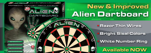 Alien Dartboards - Bristle Steel Tip Dartboards