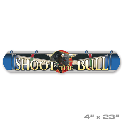 Shoot the Bull Blue Throw Line