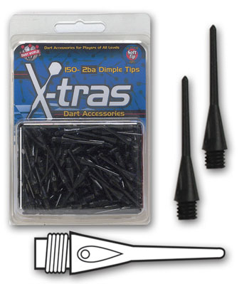 Dimple Tip 1/4 125 pack