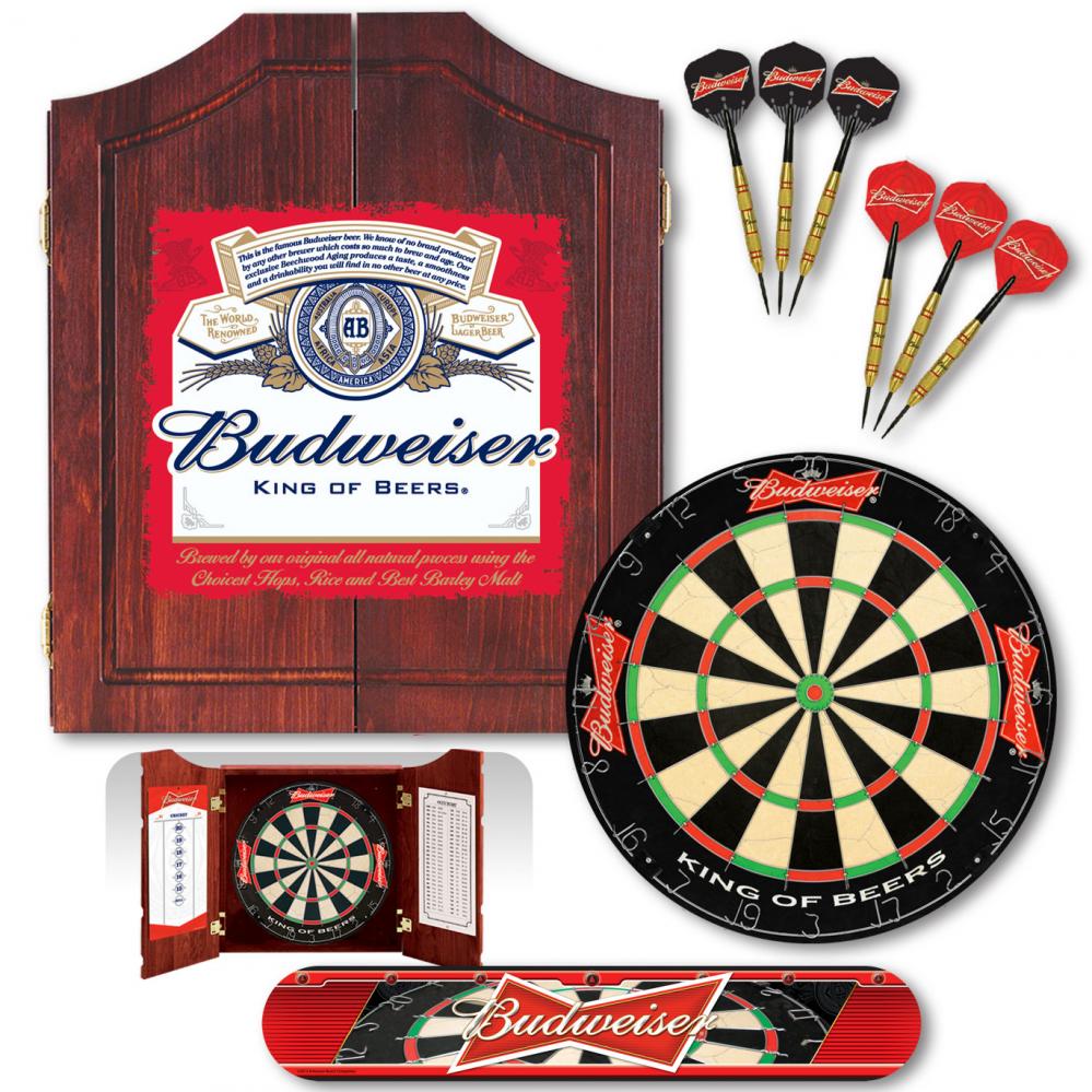 Budweiser® Darts Kit w/ Free Chrome Darts