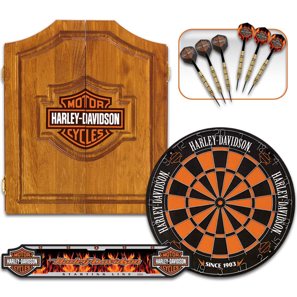 その他 ダーツ H-D® Bar & Shield Darts Kit Model #61995