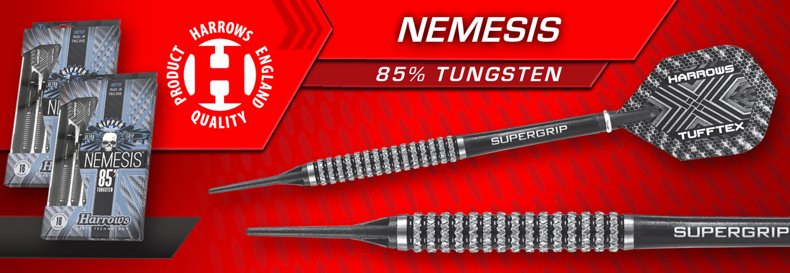 Nemesis Tungsten Soft Tip Darts