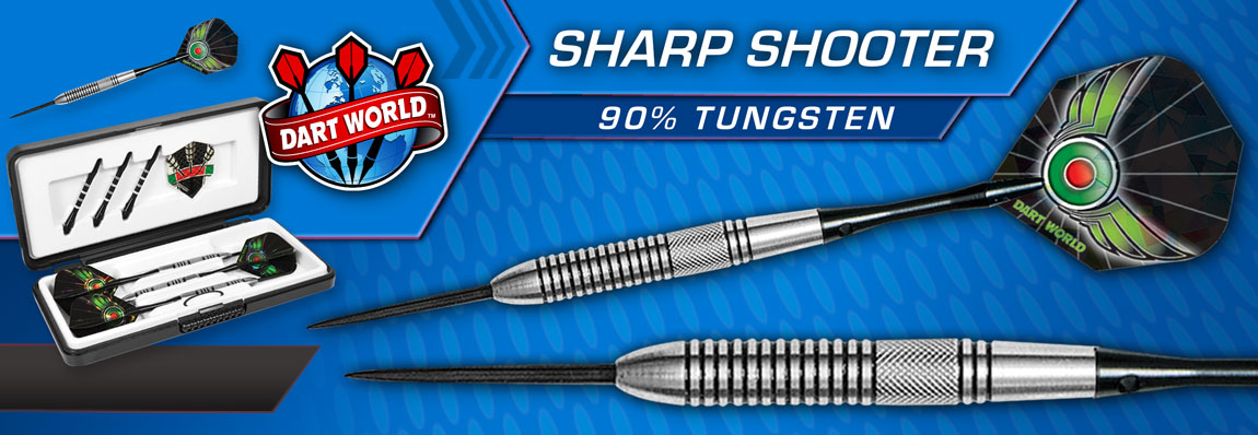 Sharp Shooter Tungsten Steel Tip Darts