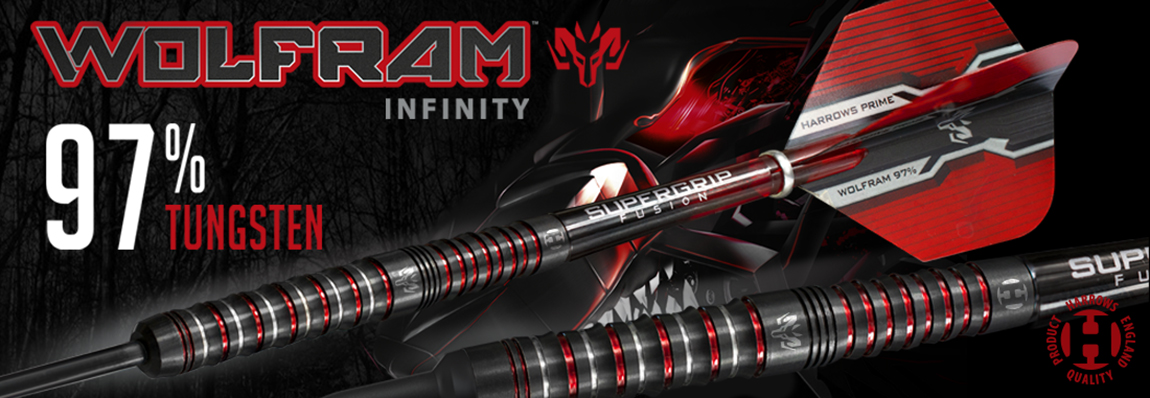 Wolfram Infinity 97% Tungsten Steel Tip Darts