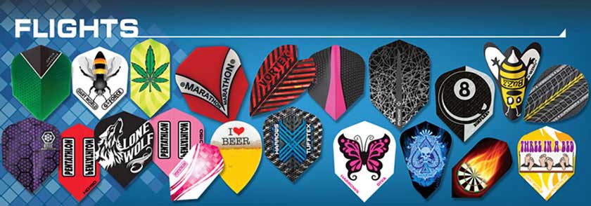 6Pcs Darts Flights Wing Tornado Pattern For Professional Darts Wing Tails HICA 