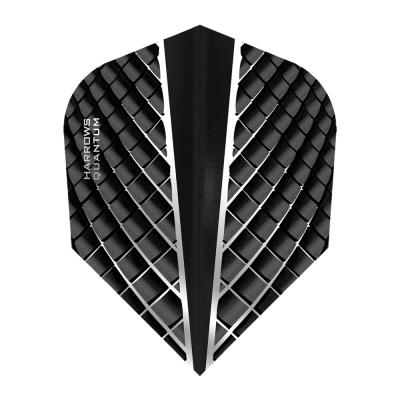 Harrows Quantum Black Standard Dart Flights 5665