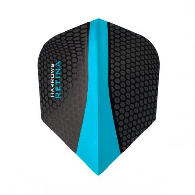 Retina Standard Black &  Light Blue 8306