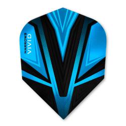 Harrows Vivid Blue Standard Dart Flights 3202