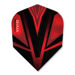 Harrows Vivid Red Standard Dart Flights 3204