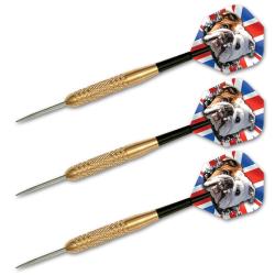 Bulldog Brass  18gr Steel Tip Darts 15118