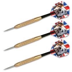 Bulldog Brass  22gr Steel Tip Darts 15122