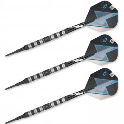 Power Series Black 80% Tungsten 18g Soft Tip Darts 97191