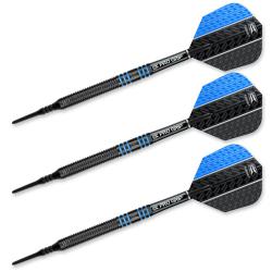 Vapor8 Black  18 gr Blue Soft Tip Darts 98501