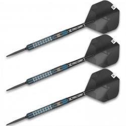 Adrian Lewis 90% Tungsten Black 24g Steel Tip Darts 91775
