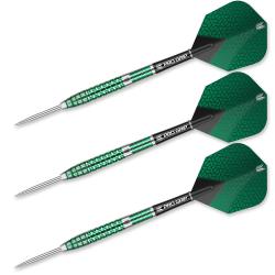 Agora Verde AV3 21 gr Steel Tip Darts 93625